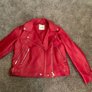 Red Leather Jacket